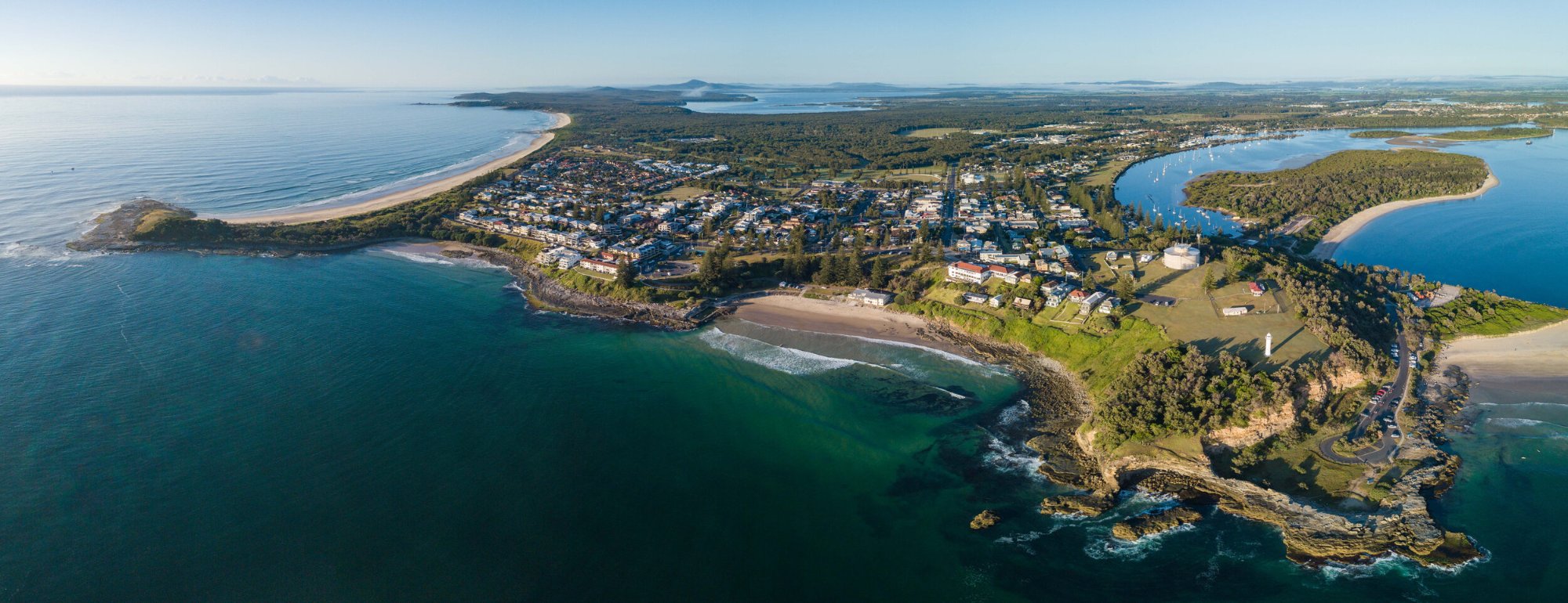 Aerial view of Yamba NSW